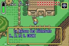 une photo d'Ã©cran de The Legend of Zelda - A Link to the Past sur Nintendo Game Boy Advance